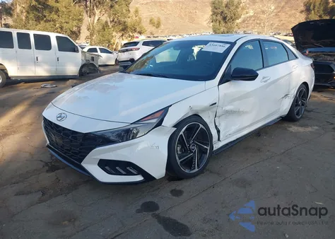 2022 Hyundai Elantra N Line from USA, damaged, VIN KMHLR4AF6NU241165